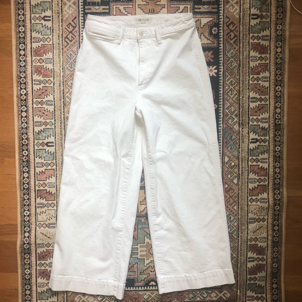 Madewell Emmett Wide Leg Pants 30 Tall